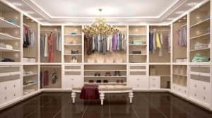 Large luxury closet