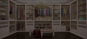 large luxury closet header dark