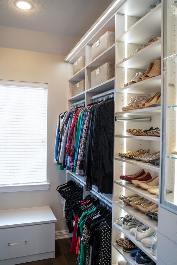 Custom Closet Shelves Storage Allen TX