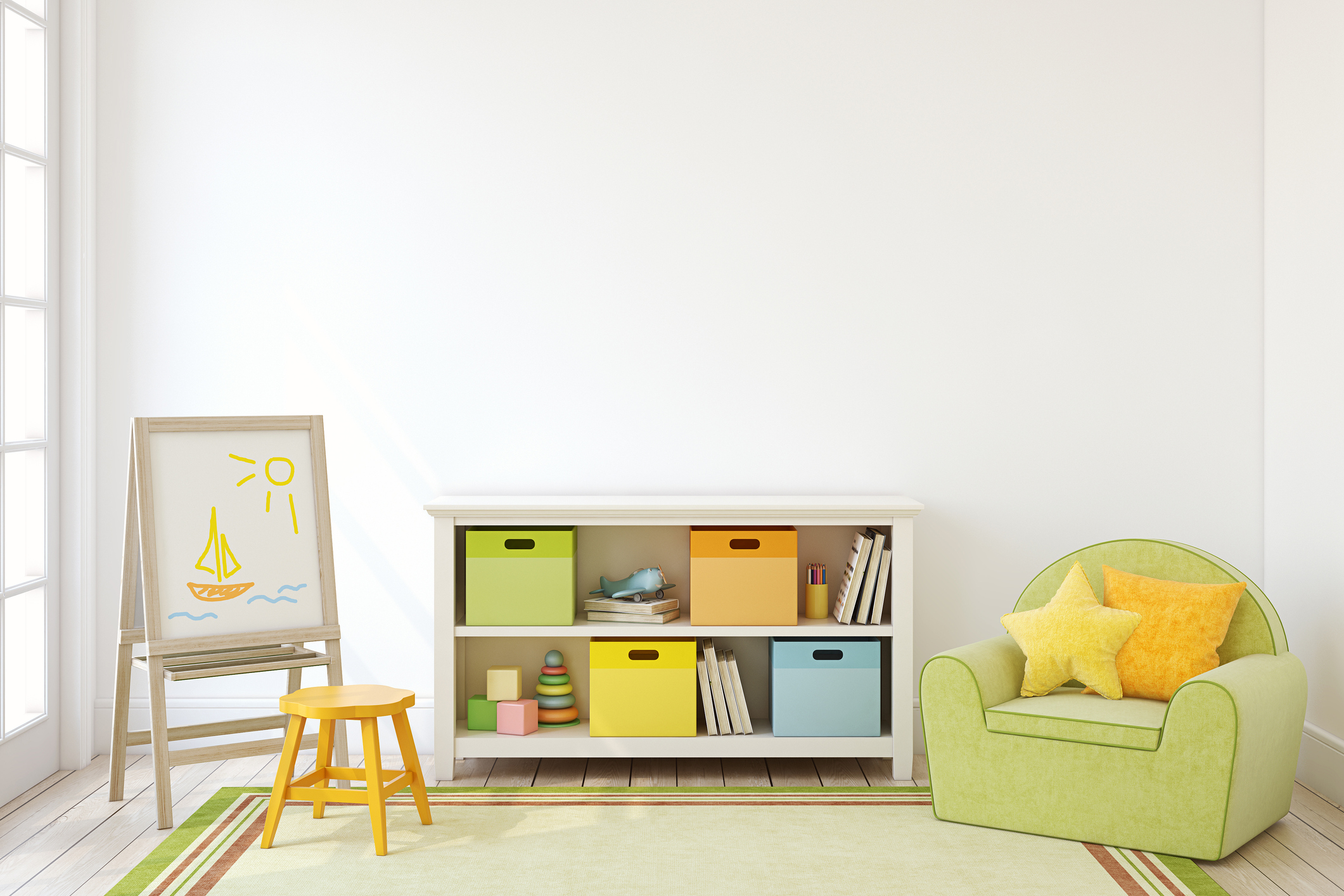 Playroom interior. sorted out playroom5