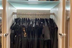 Julie O. Master Closet After 9 Dec. 2021