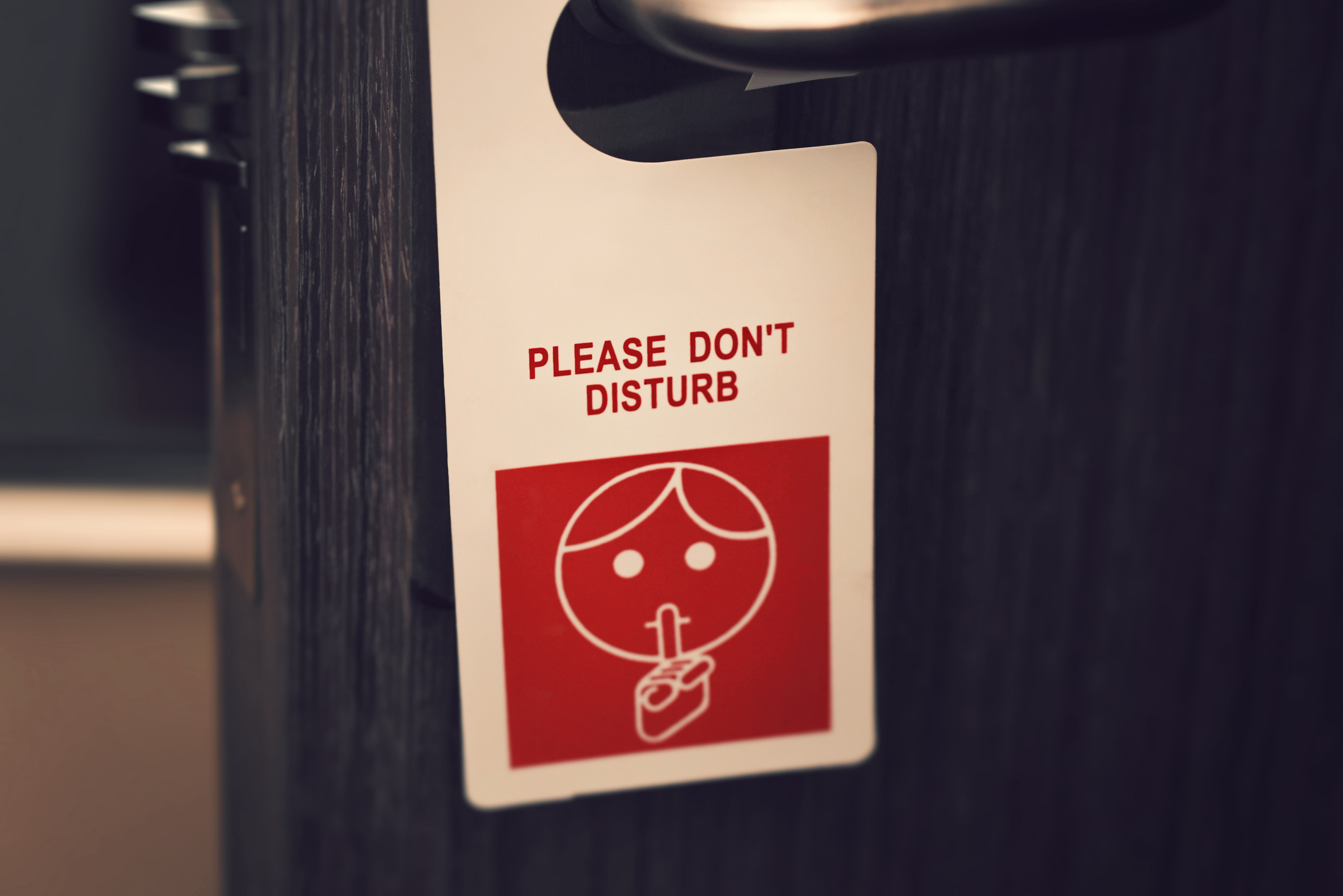 Please don’t disturb Limit Distractions