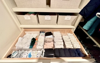 clothes drawer- after