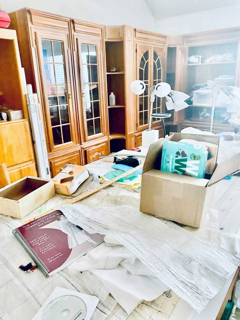 Office & Craft Organizing Gallery 7 BEFORE