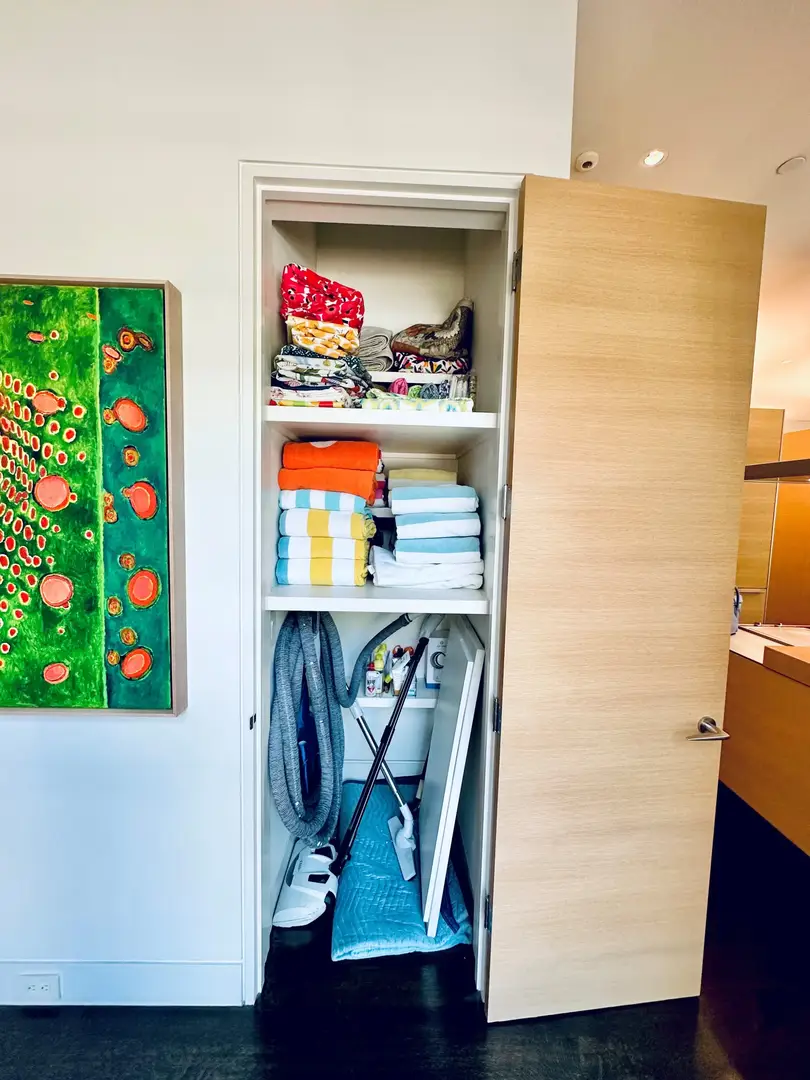 Linen & Utility Closet Organizing Gallery 3 BEFORE