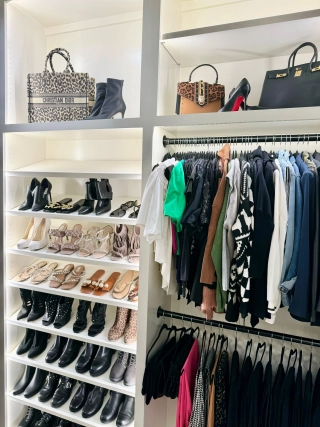 Rachel Primary Closet March 2024