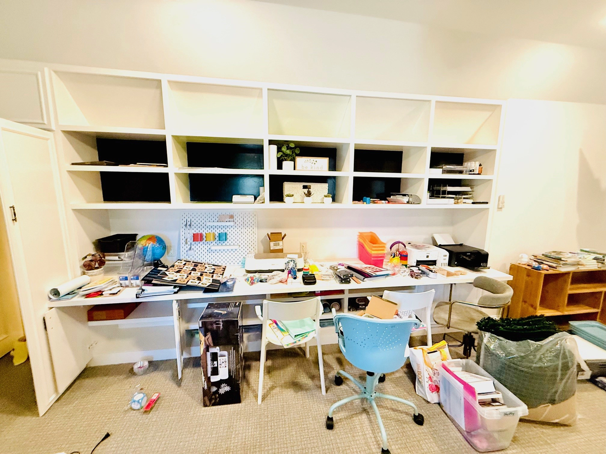 Office & Craft Organizing Gallery 11 BEFORE