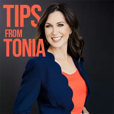 Organizing Tips from Tonia Tomlin - Get all the tips!