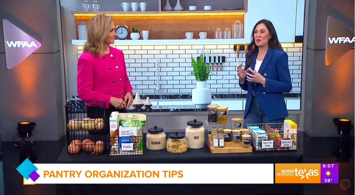 Pantry Organizer Dallas - Tonia Tomlin WFAA