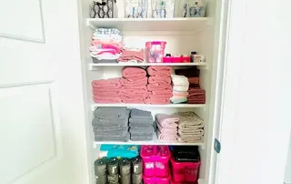 Tiffany Linen Closet After – August 2026 Tiffany Linen Closet After August 2026